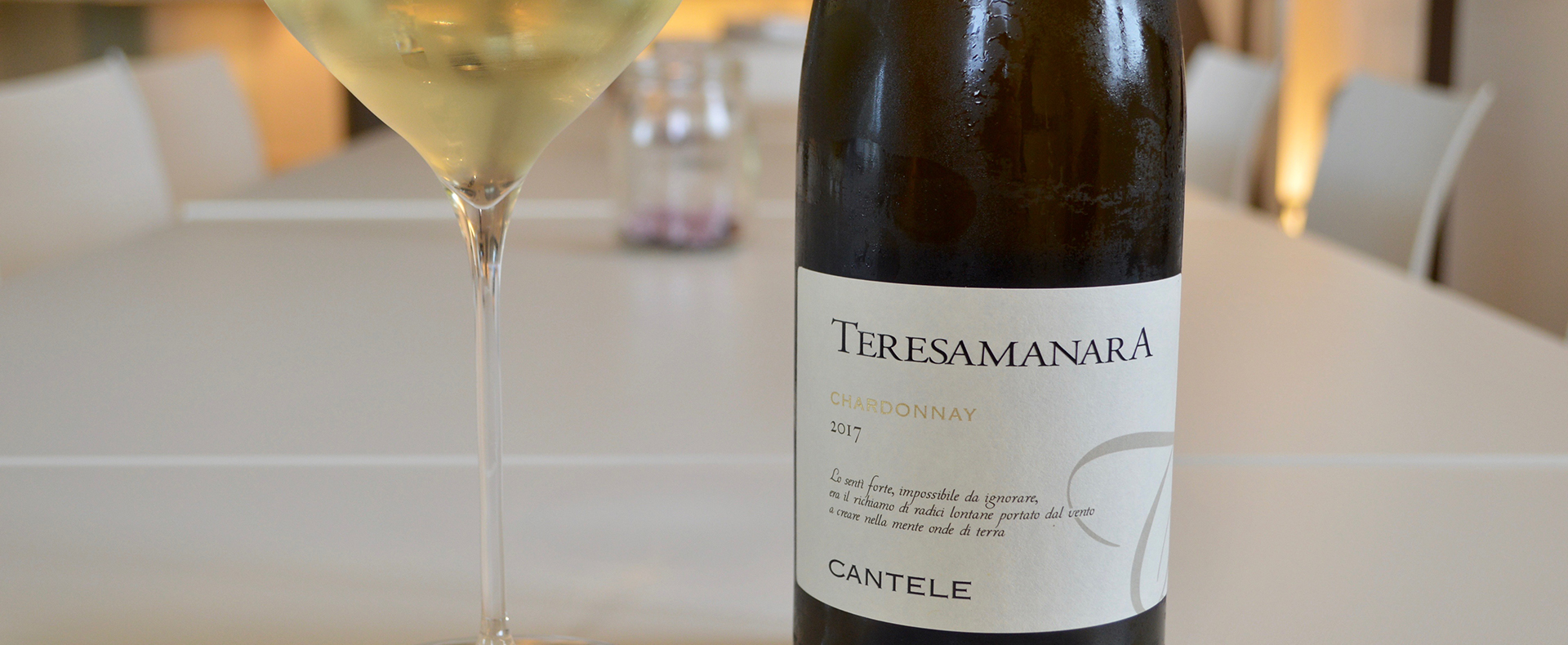 Coming soon to America: Teresa Manara Chardonnay 2017, a “spectacular vintage”