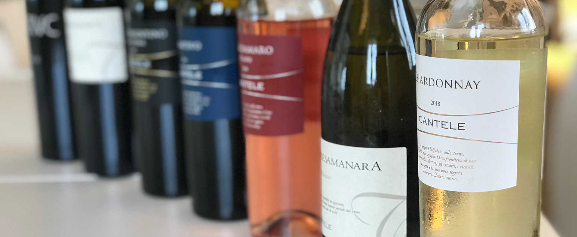 Cantele wines on their way to the U.S.!