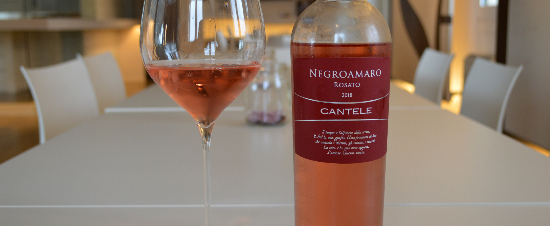“When we eat pizza, arugula salad and meatballs in the summertime, this is the wine we crave!”