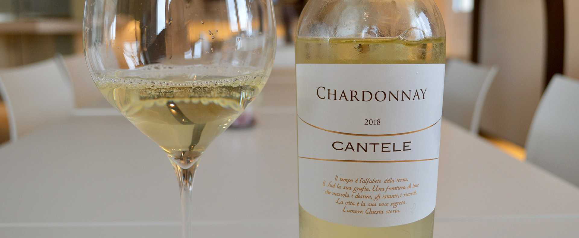 Cantele Chardonnay for summer: A Chardonnay “benchmark”